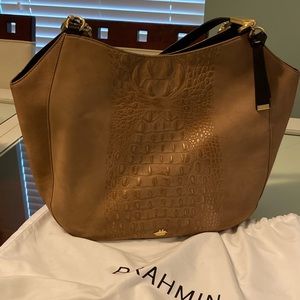 Brahmin Melbourne Thelma Clermont Suede Tote